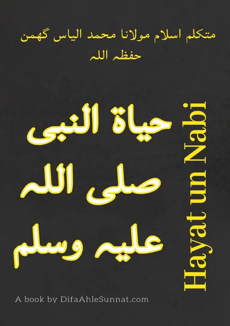 حیاۃ النبی صلی اللہ علیہ وسلم، از متکلم اسلام مولانا محمد الیاس گھمن